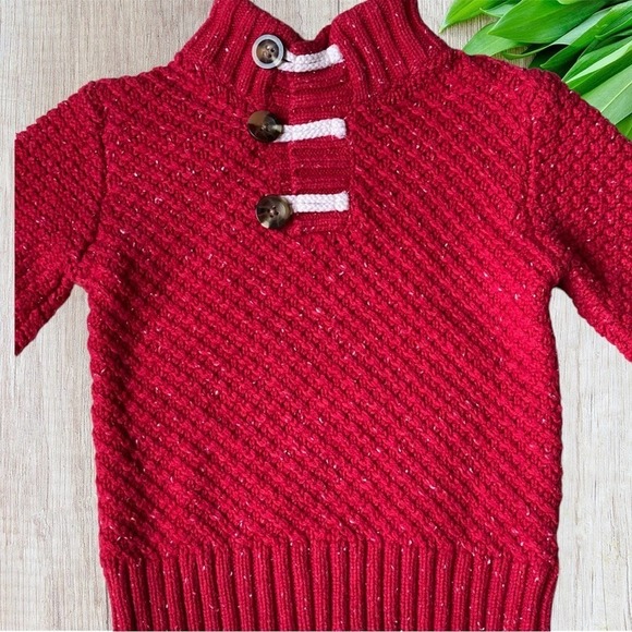 CAT & Jack Sherpa Fleece 4 piece Boy Cable Knit Sweater Multicolored Set Size 2T - Picture 14 of 16